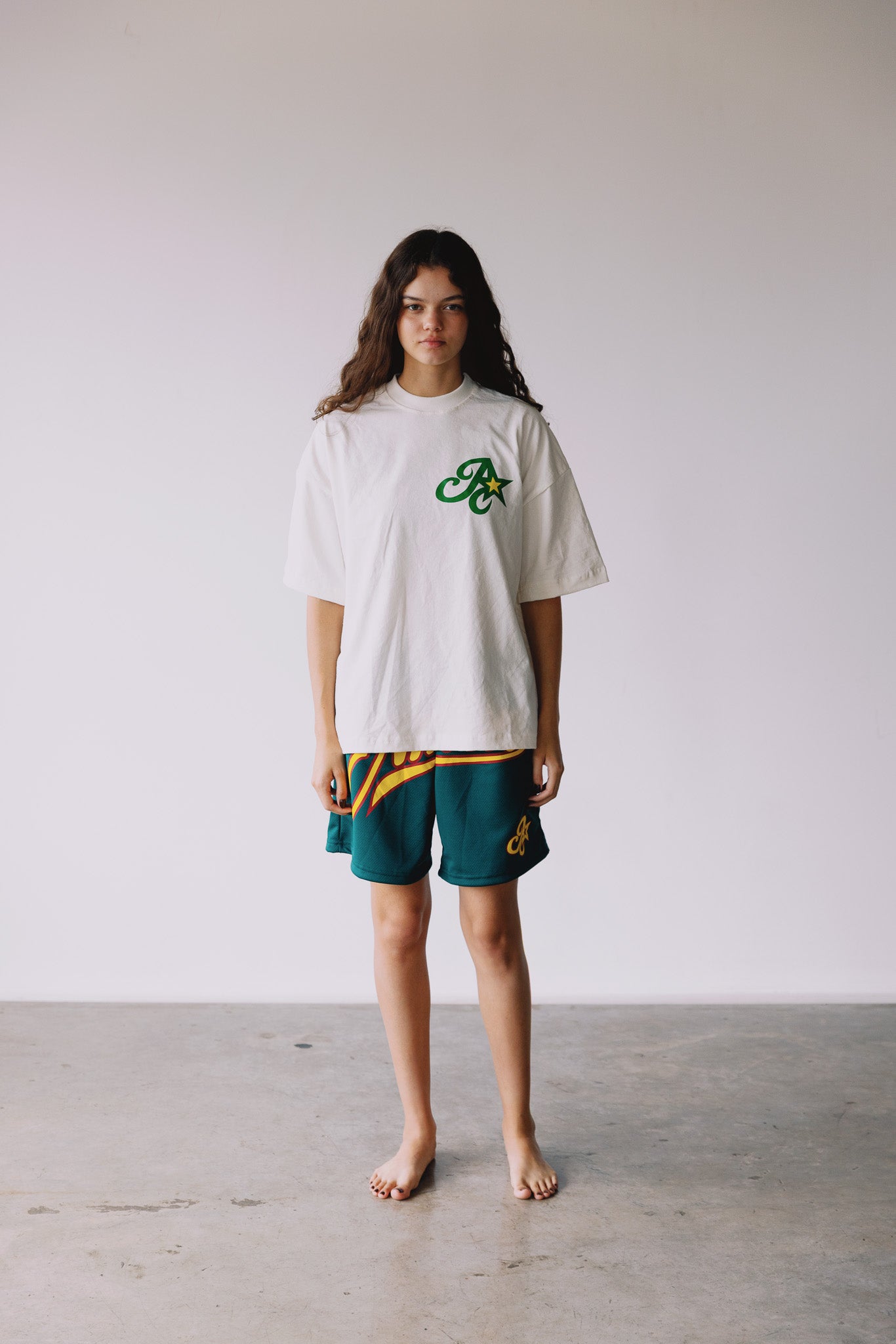 CAMISETA A EMBLEM BRAZIL OFF WHITE