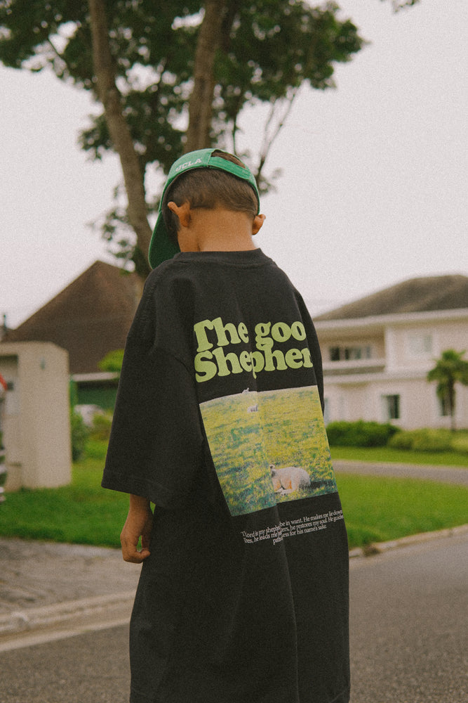 THE GOOD SHEPHERD BLACK T-SHIRT