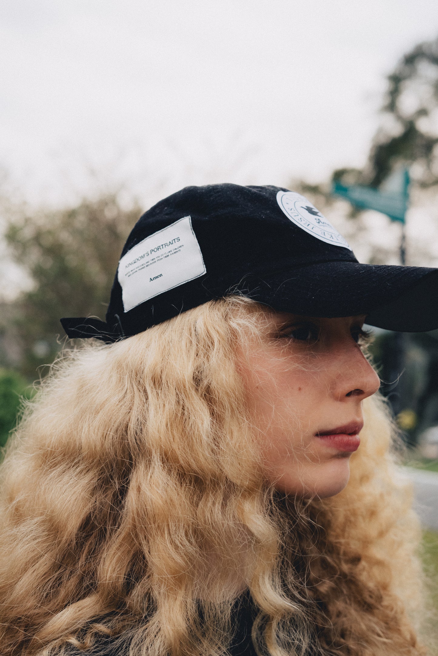 BLACK CAP I JUST WANT TO BE LIKE JESUS