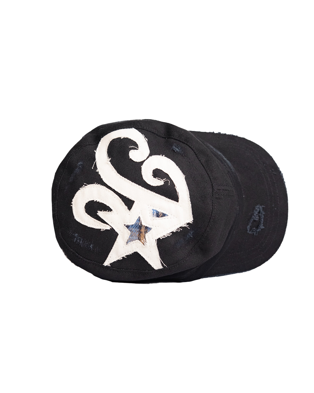 DISTRESSED MILITARY CAP