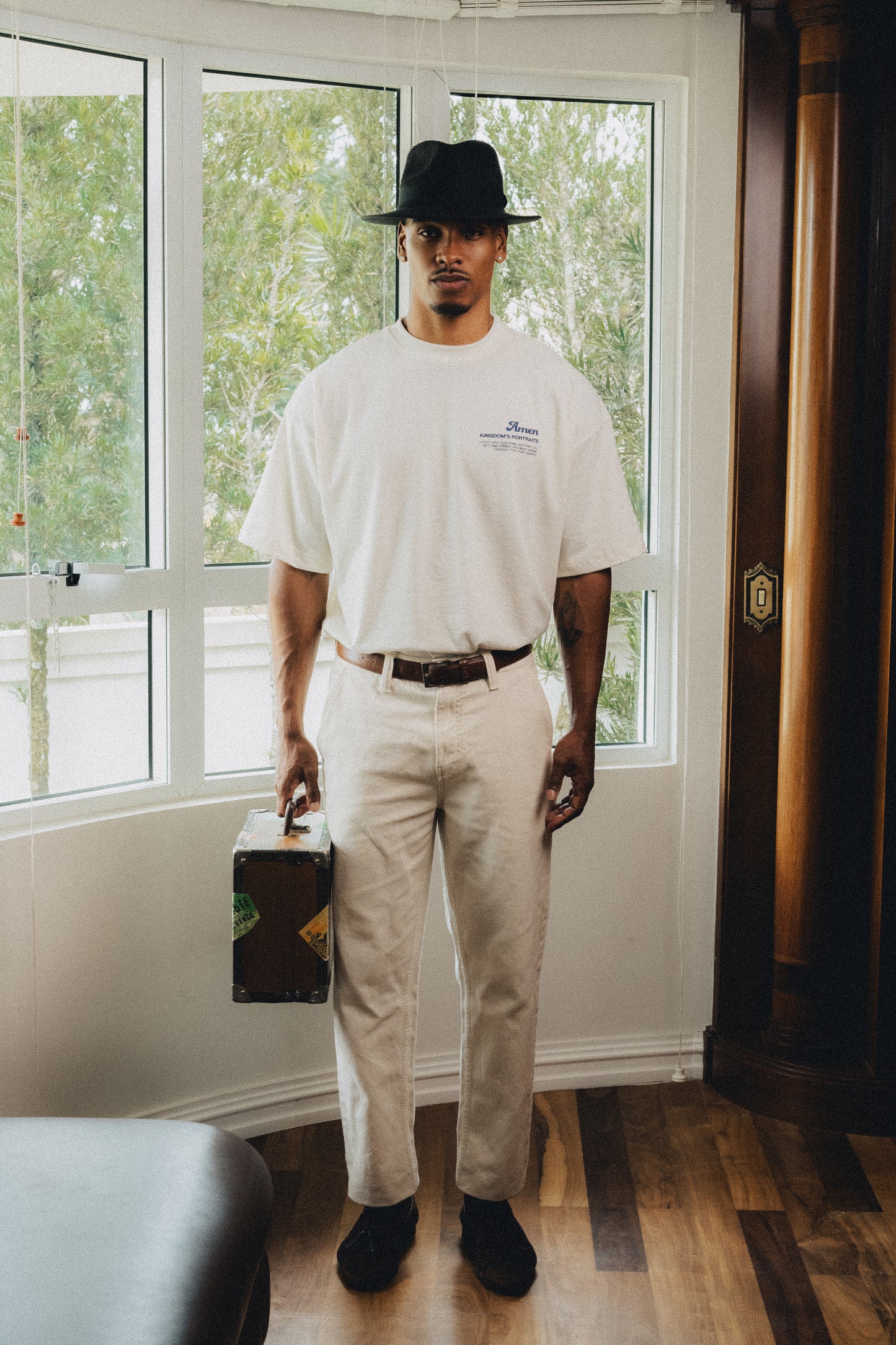 CAMISETA JESUS OFF WHITE I JUST WANT TO BE LIKE