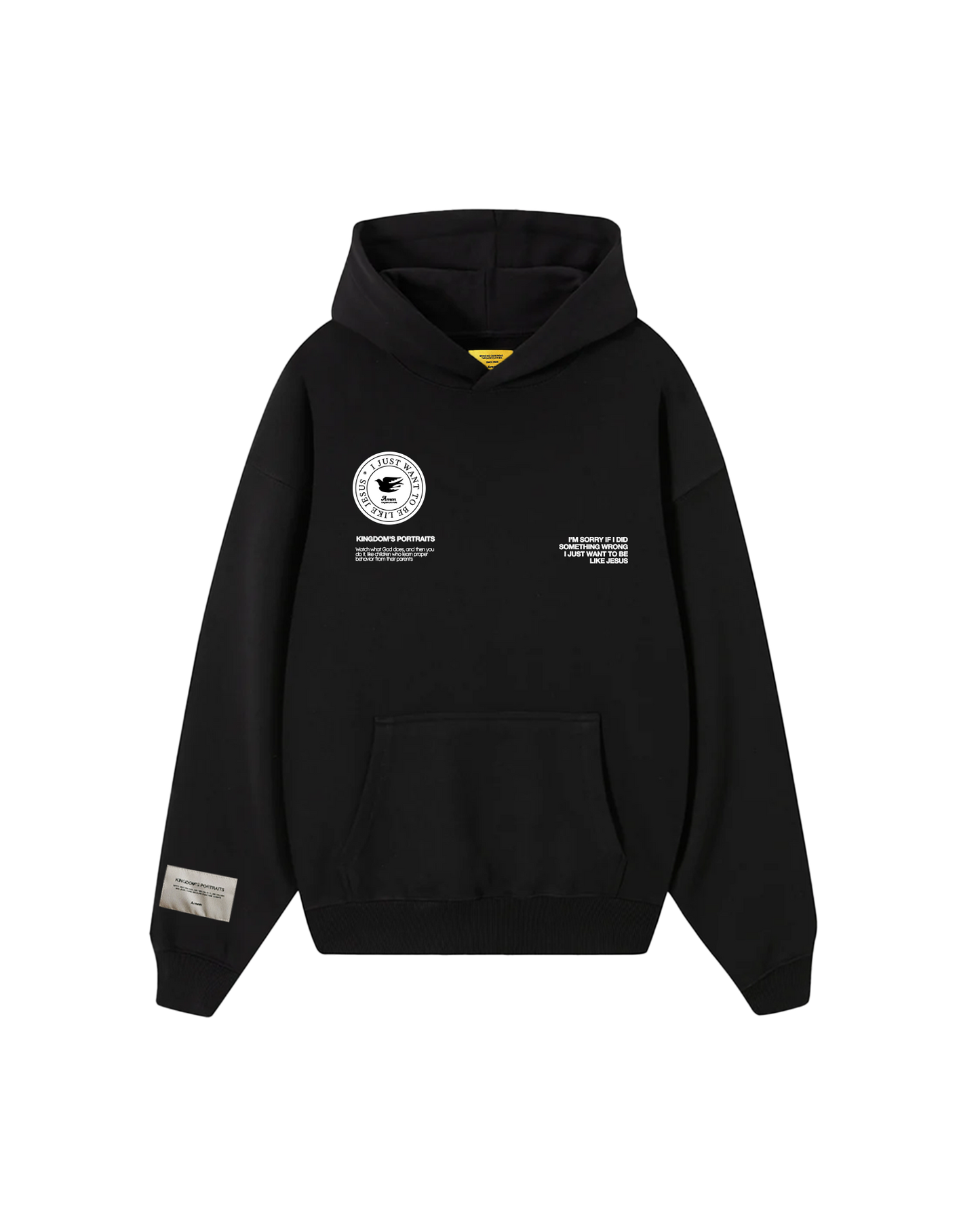 BLACK I'M SORRY SWEATSHIRT