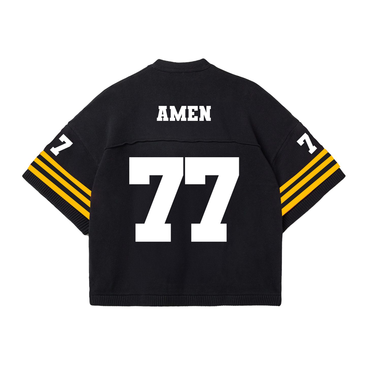 BLACK AMEN JERSEY