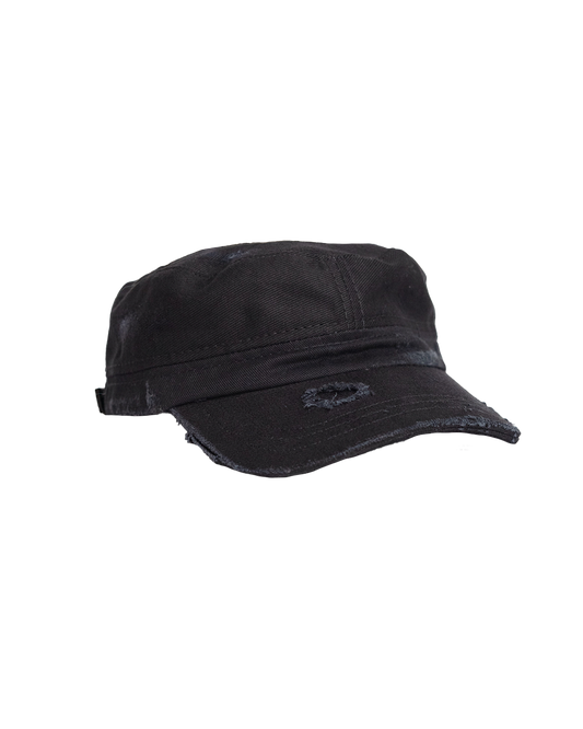 DISTRESSED MILITARY CAP