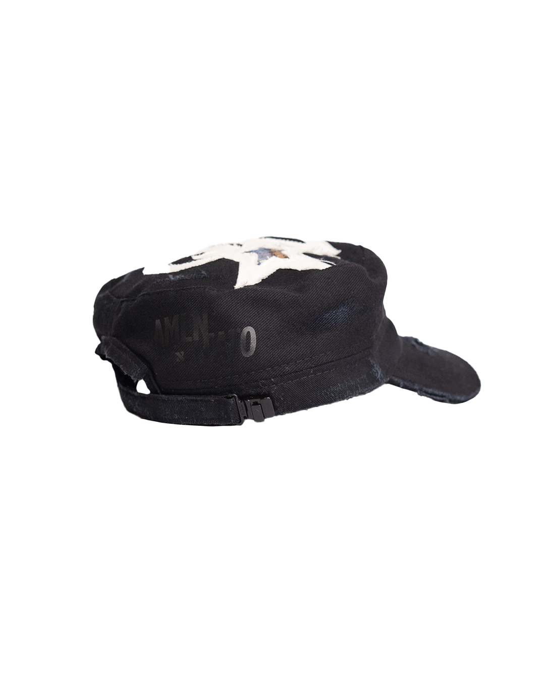 DISTRESSED MILITARY CAP