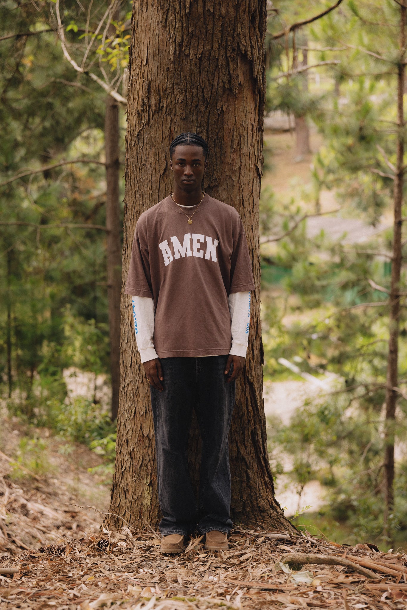 BROWN T-SHIRT 2 YEARS