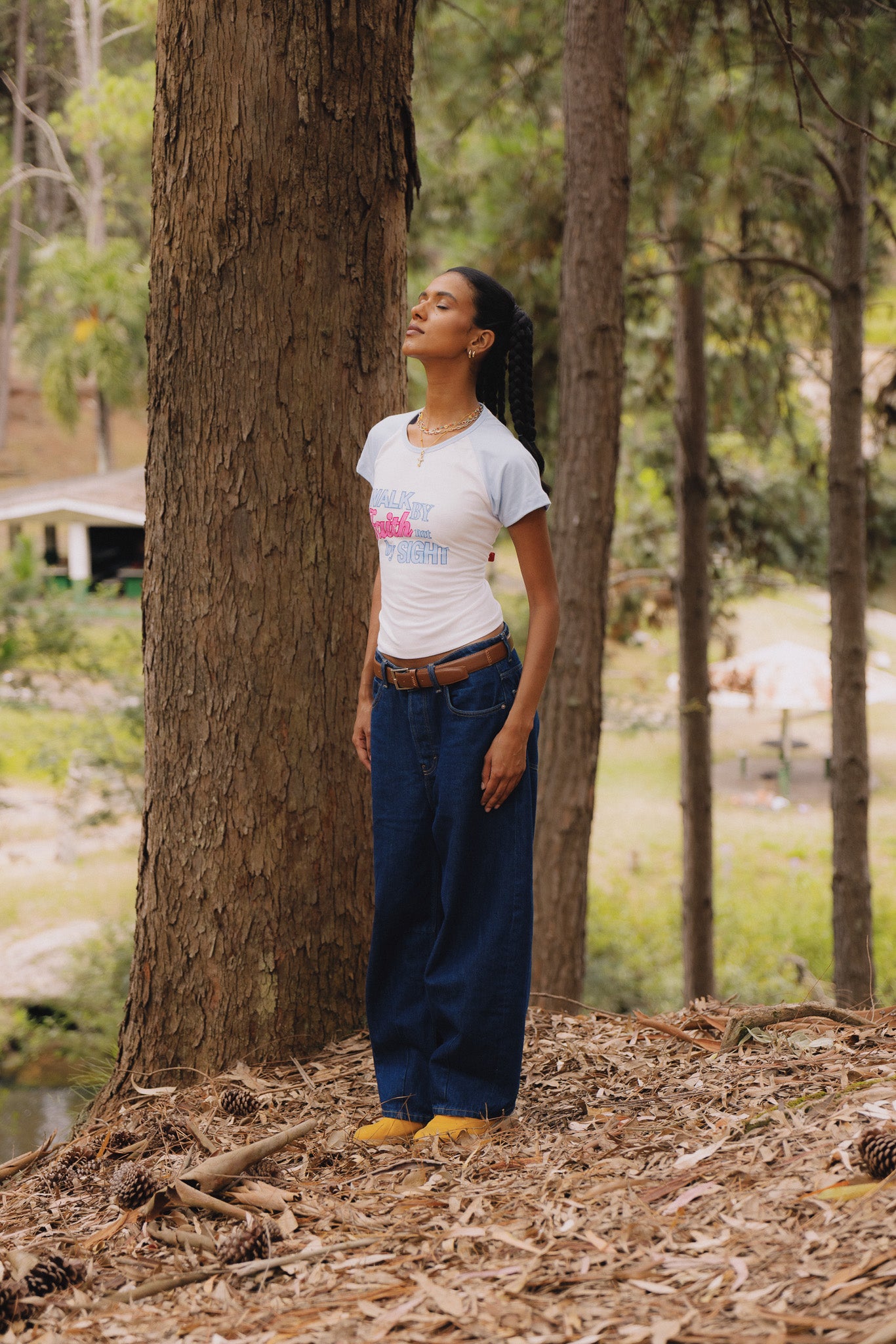 BABYTEE RAGLAN WALK BY FAITH