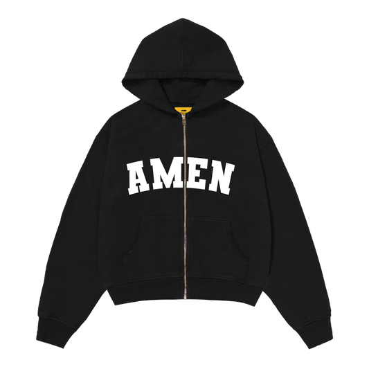 AMEN ZIP-UP SWEATSHIRT
