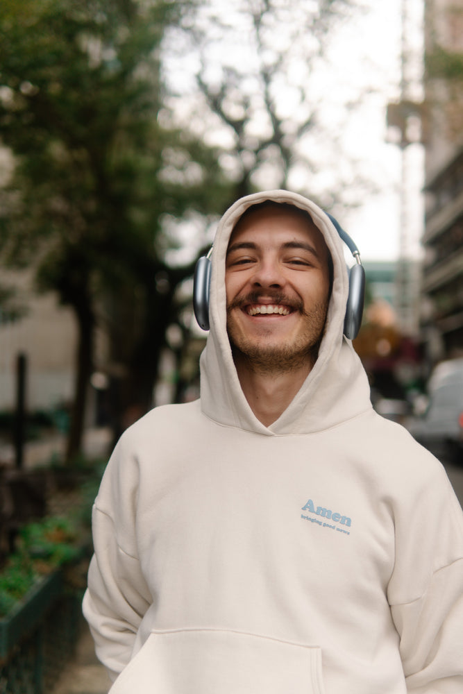 OFF-WHITE GOD IS GOOD SWEATSHIRT
