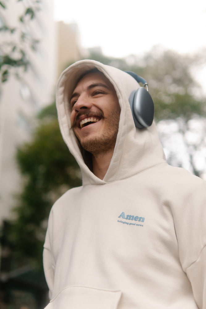 OFF-WHITE GOD IS GOOD SWEATSHIRT
