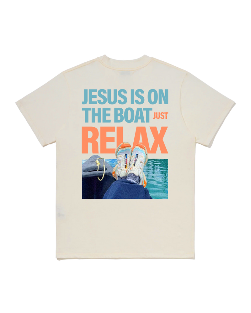 T-Shirt OFF WHITE JESUS IS ON THE BOAT