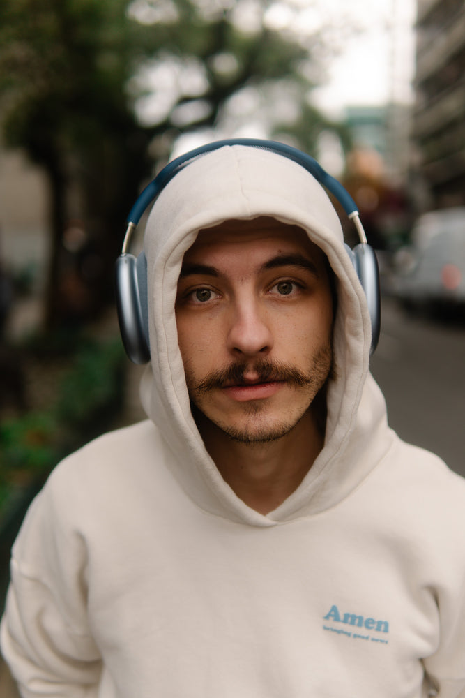 OFF-WHITE GOD IS GOOD SWEATSHIRT