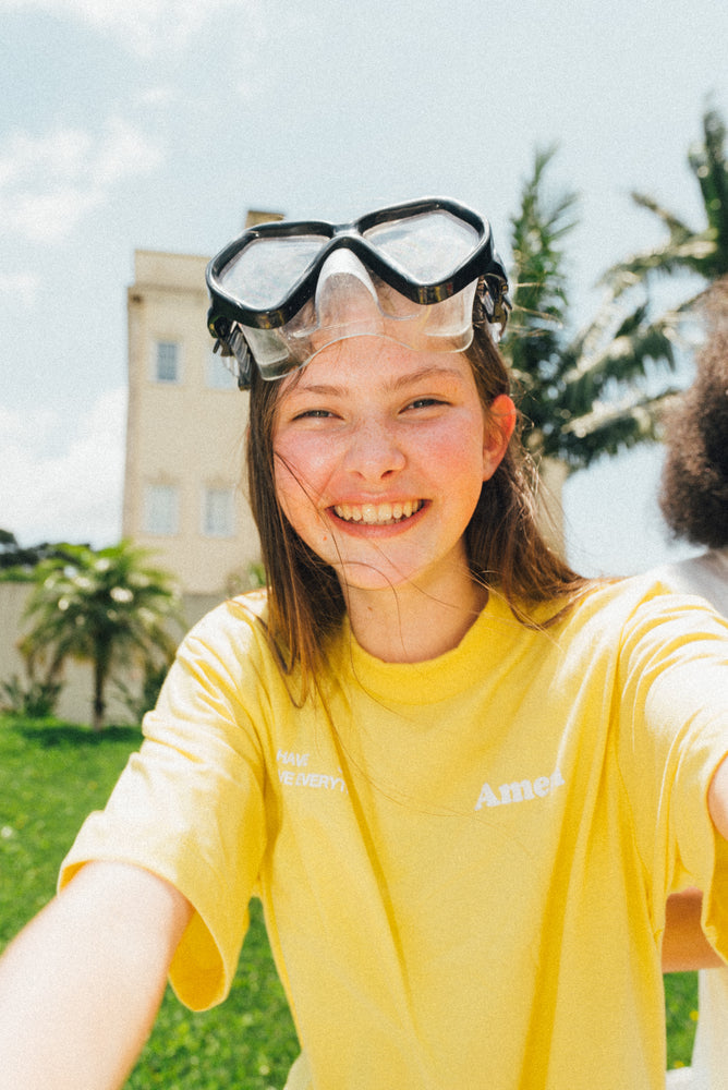 YELLOW T-SHIRT NAH BRO U NEED JESUS