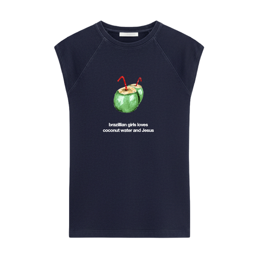 BABY TEE BRAZILIAN GIRLS NAVY