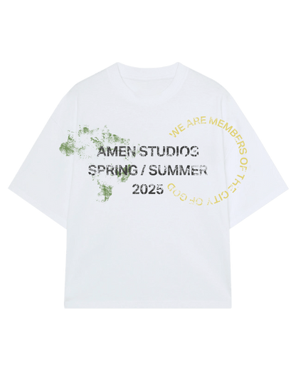 CAMISETA CITY OF GOD OFF WHITE