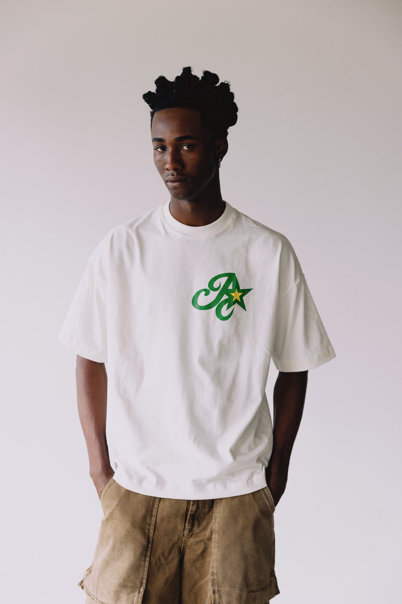 CAMISETA A EMBLEM BRAZIL OFF WHITE