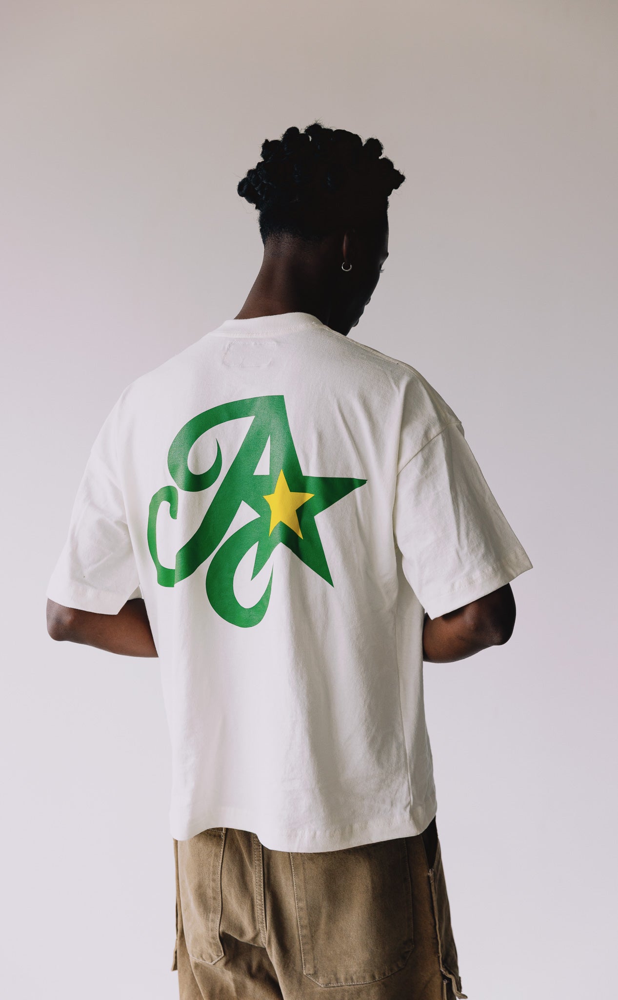 CAMISETA A EMBLEM BRAZIL OFF WHITE