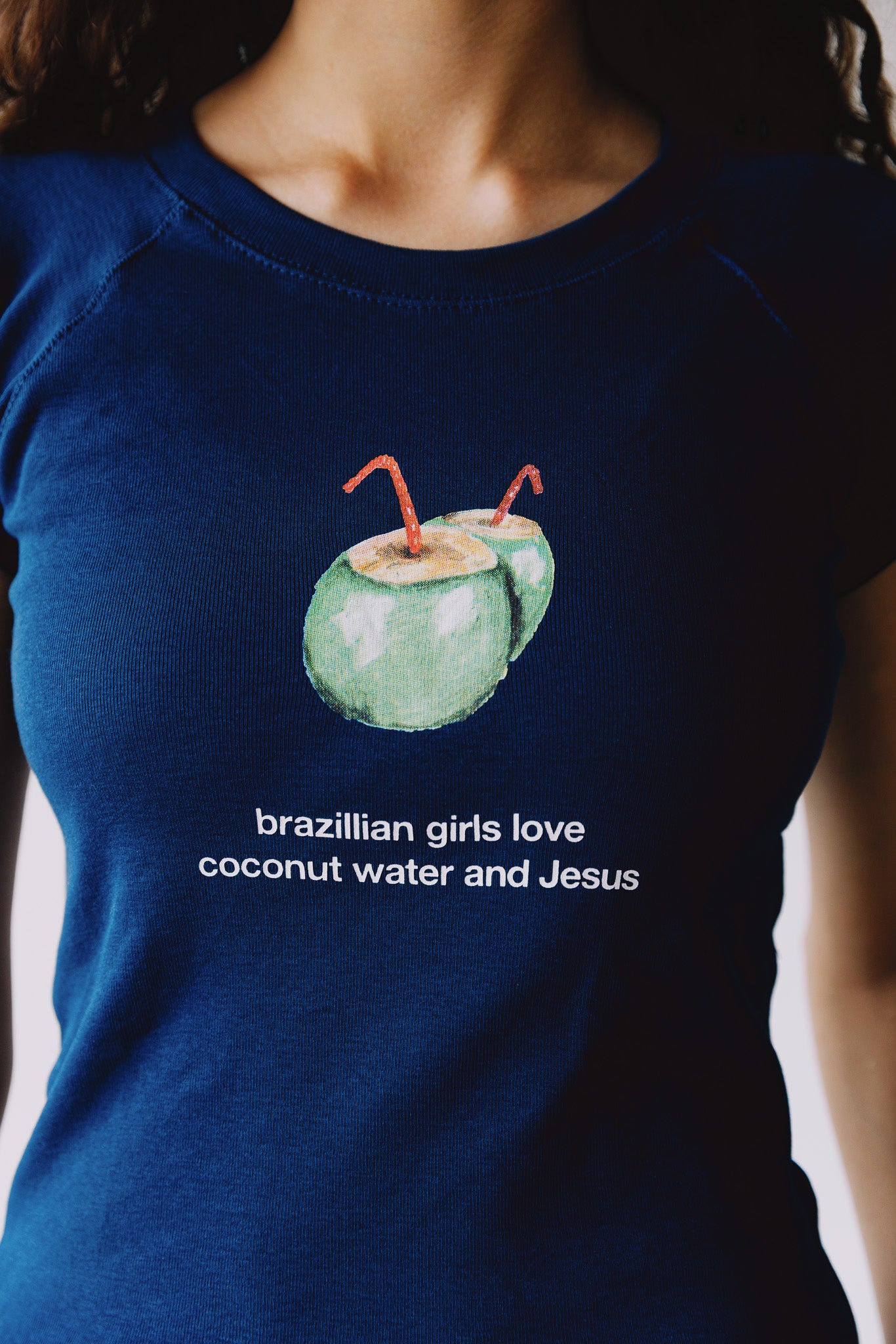 BABY TEE BRAZILIAN GIRLS NAVY