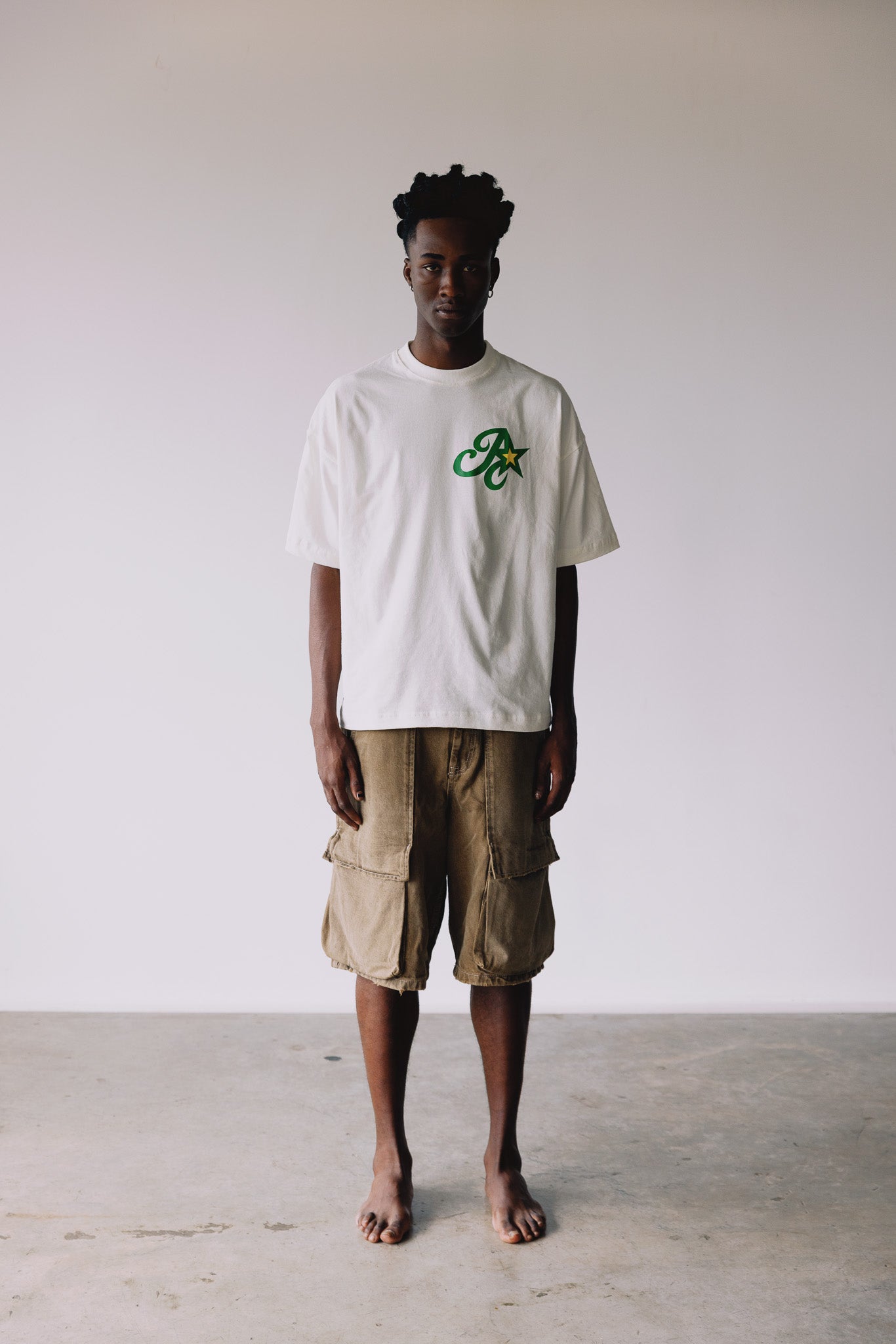CAMISETA A EMBLEM BRAZIL OFF WHITE
