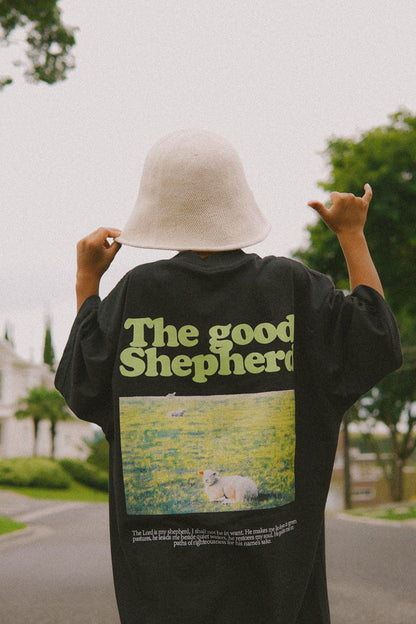 CAMISETA PRETA THE GOOD SHEPHERD