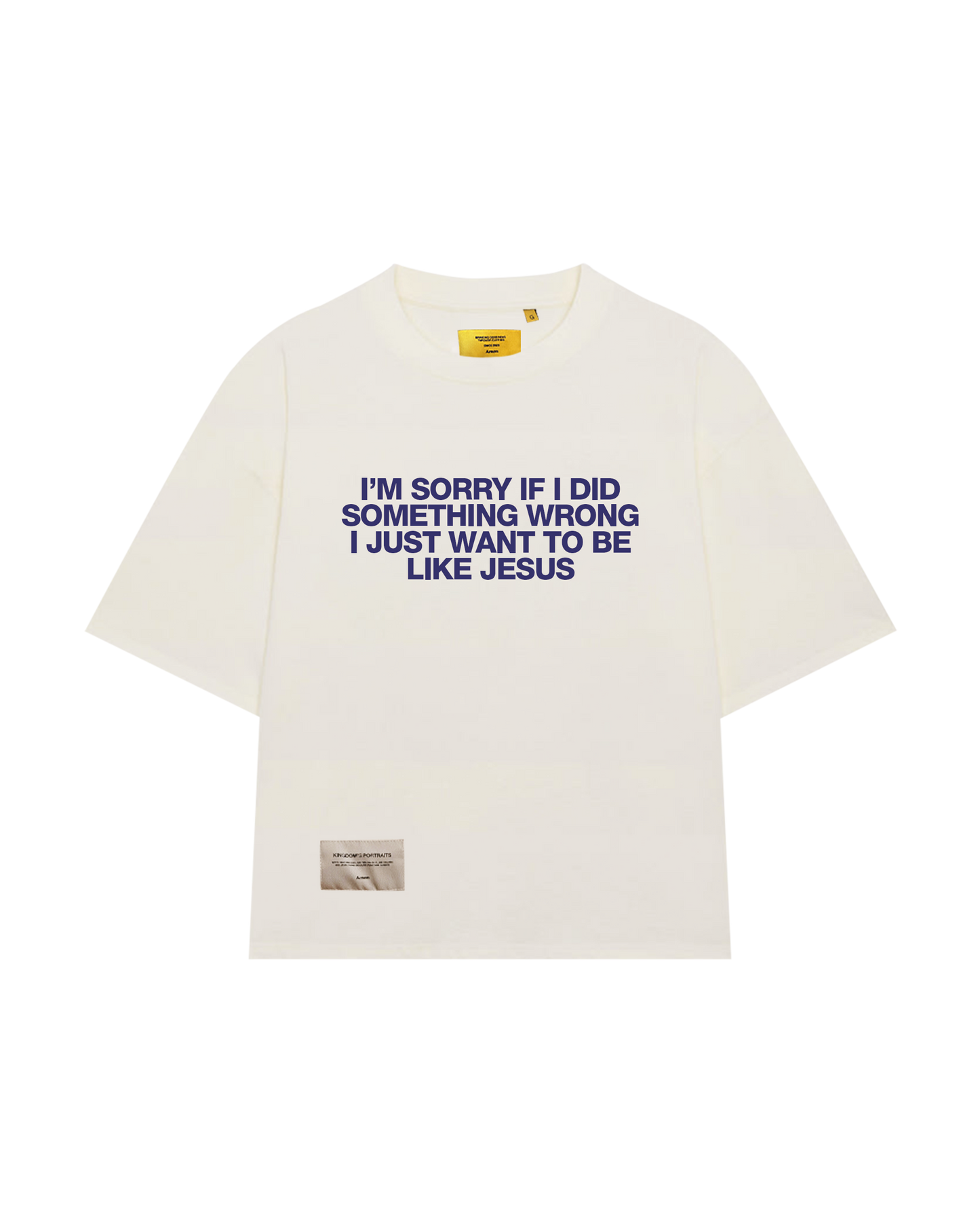 CAMISETA I'M SORRY OFF WHITE