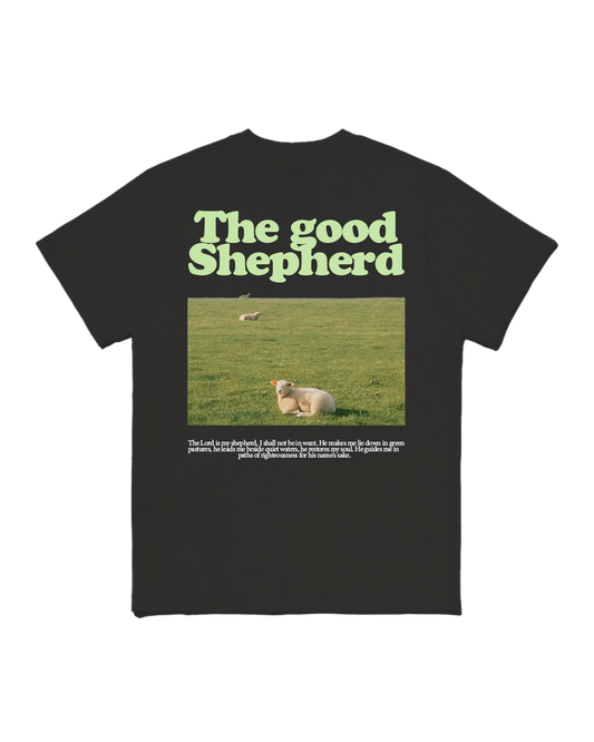 THE GOOD SHEPHERD BLACK T-SHIRT