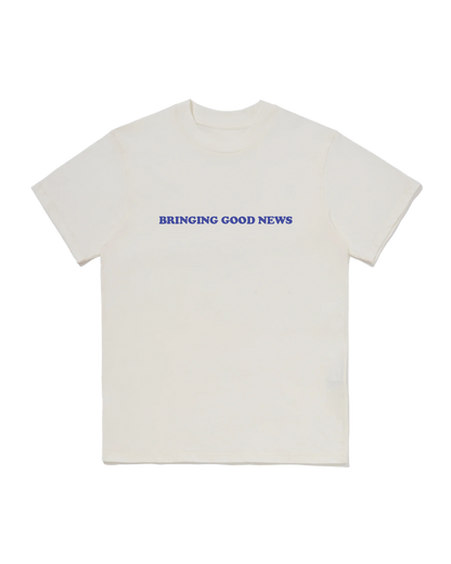 CAMISETA OFF WHITE BRINGING GOOD NEWS