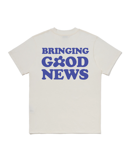 CAMISETA OFF WHITE BRINGING GOOD NEWS