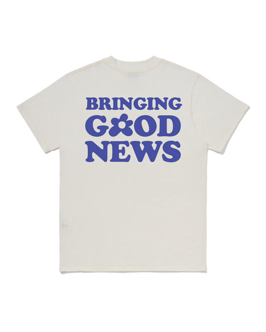 CAMISETA OFF WHITE BRINGING GOOD NEWS