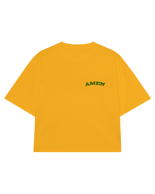 CAMISETA JESUS IS MY BEST FRIEND AMARELA