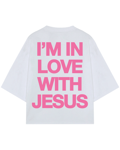 CAMISETA OFF WHITE I'M LOVE WITH JESUS