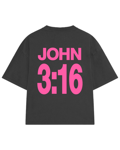 CAMISETA ESTONADA JOHN 3:16