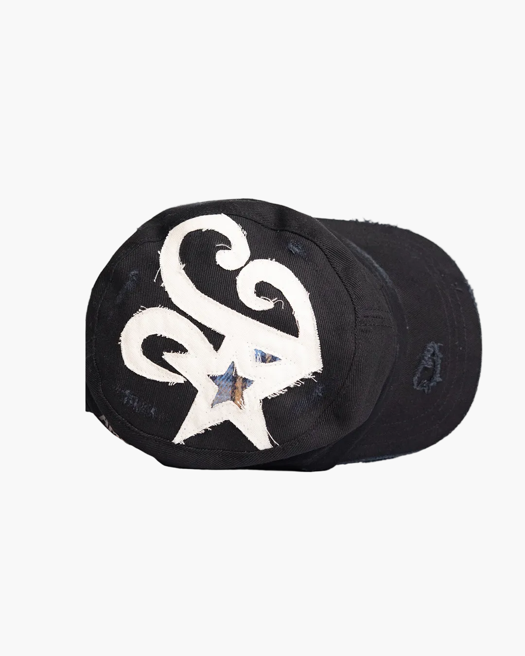 DISTRESSED MILITARY CAP