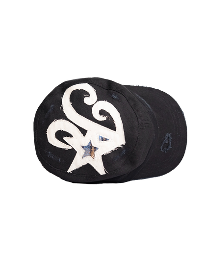 DISTRESSED MILITARY CAP