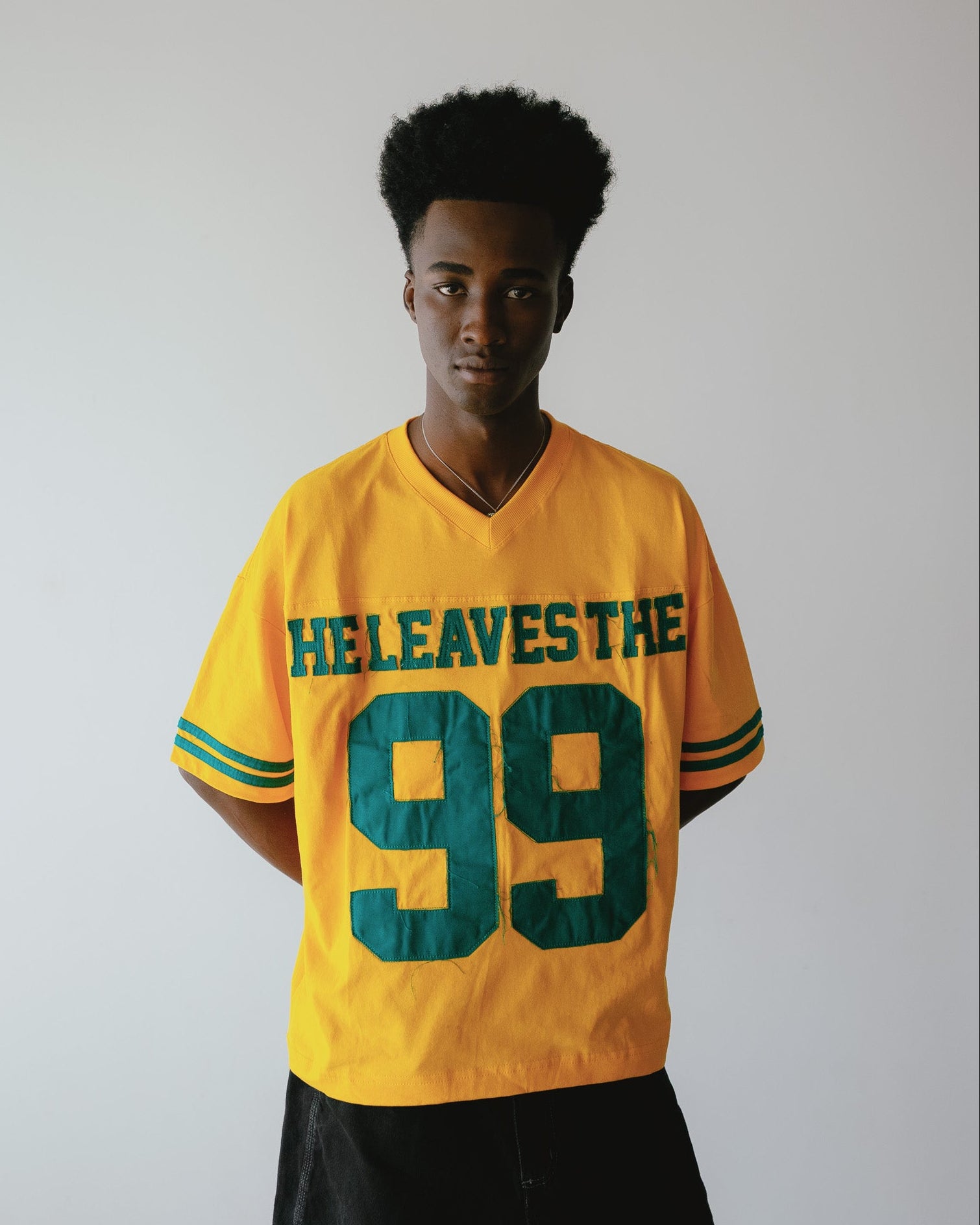 JERSEY HE LEAVES THE 99 AMARELA
