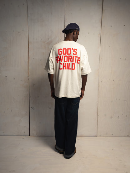 [PRÉ-VENDA] CAMISETA GOD'S FAVORITE CHILD OFF WHITE