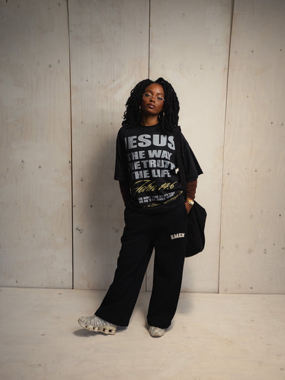 [PRÉ-VENDA] CAMISETA JOHN 14:6 PRETA