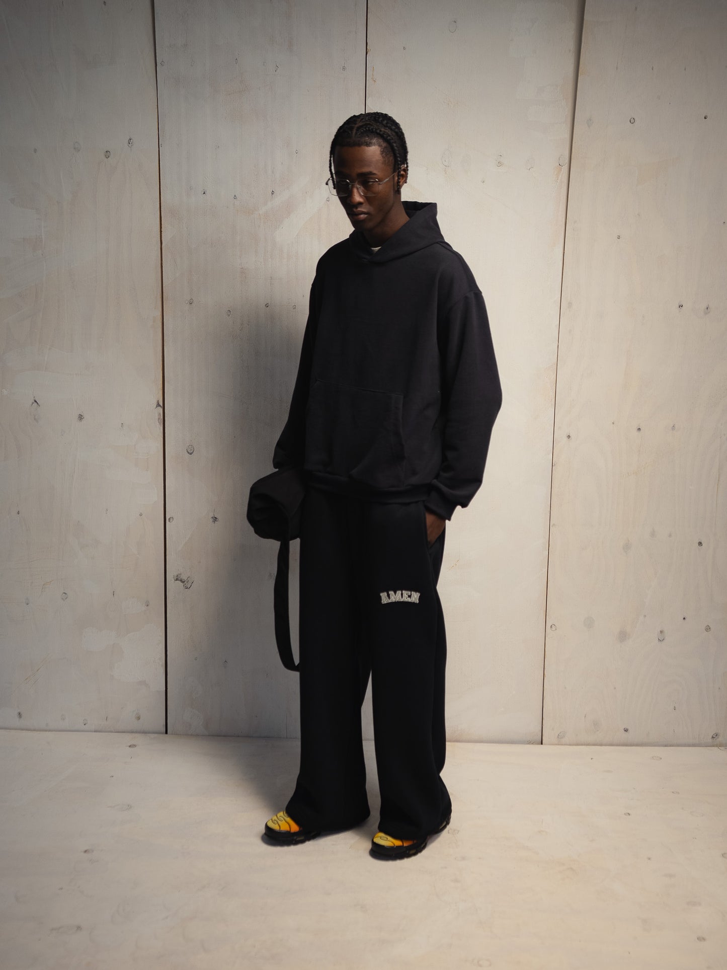 [PRÉ-VENDA] CALÇA MOLETOM BAGGY PRETA