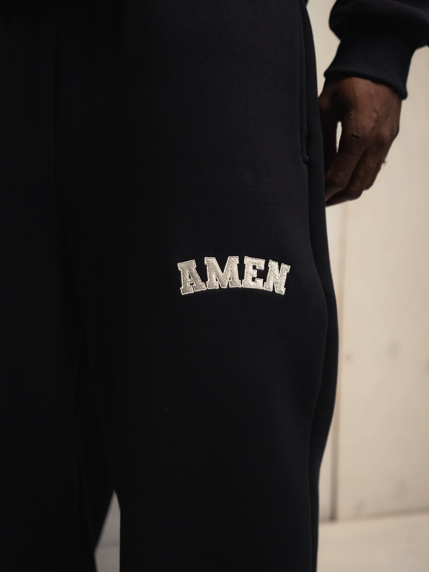 [PRÉ-VENDA] CALÇA MOLETOM BAGGY PRETA
