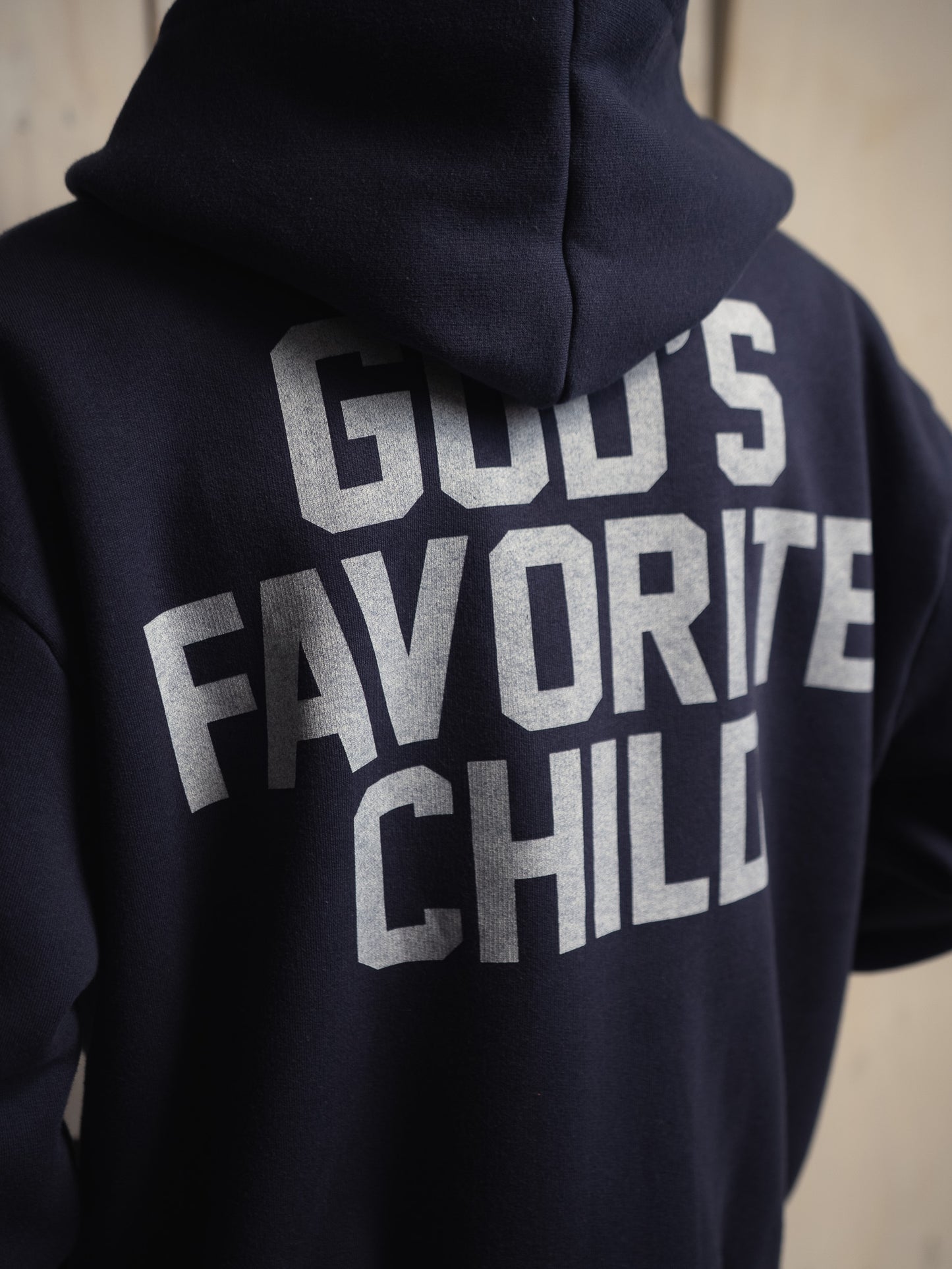 [PRÉ-VENDA] MOLETOM GOD'S FAVORITE CHILD ZIP UP NAVY
