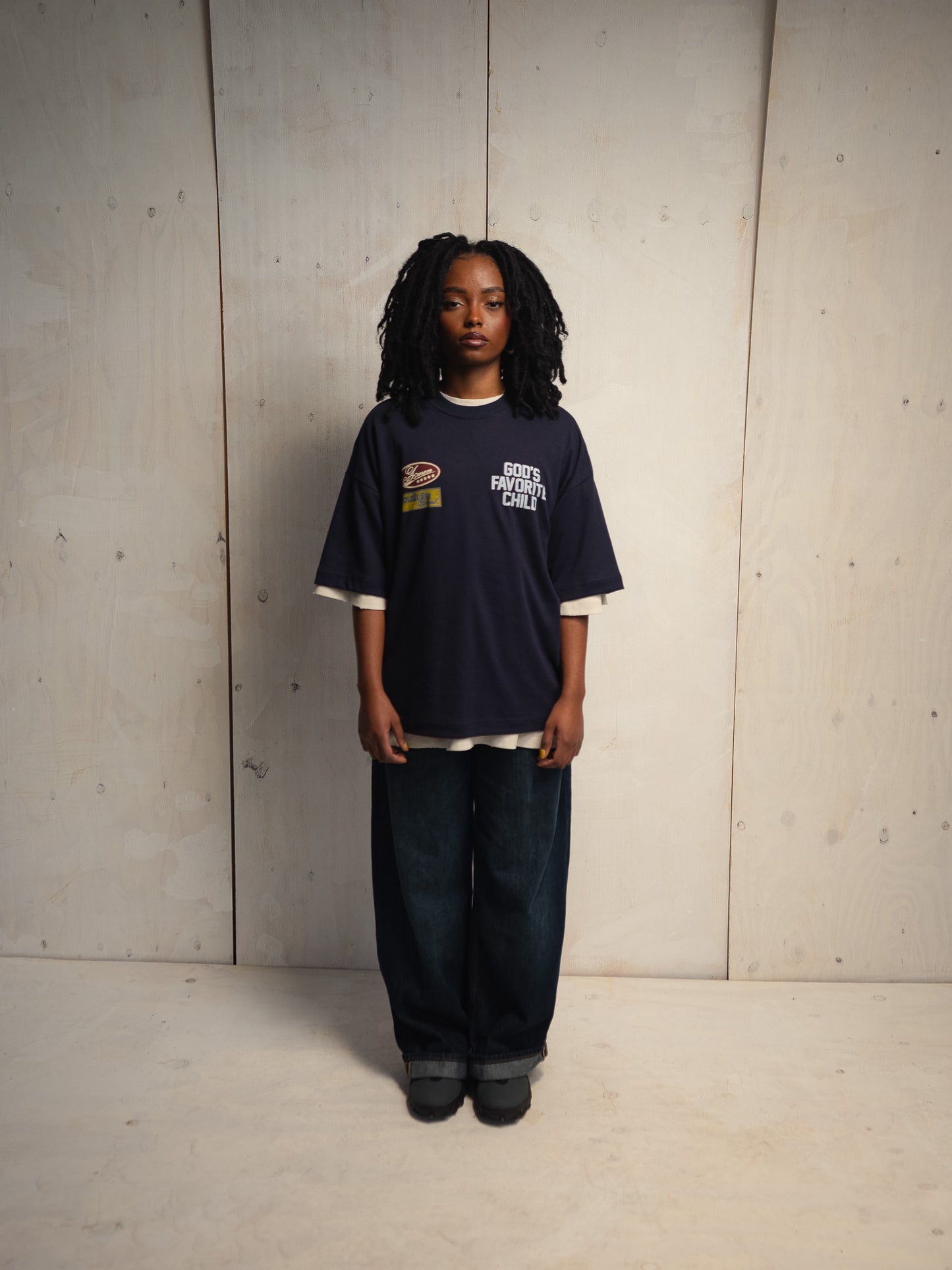 [PRÉ-VENDA] CAMISETA GOD'S FAVORITE CHILD NAVY