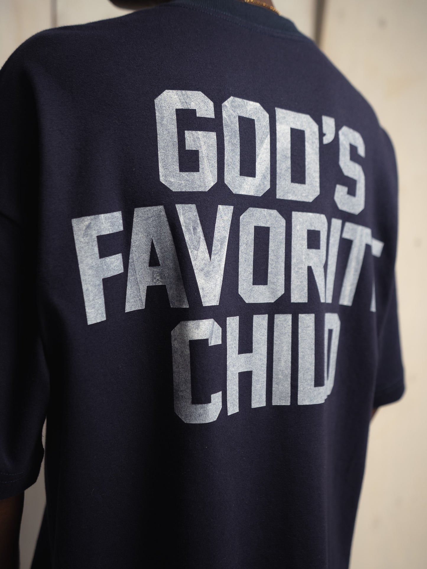 [PRÉ-VENDA] CAMISETA GOD'S FAVORITE CHILD NAVY