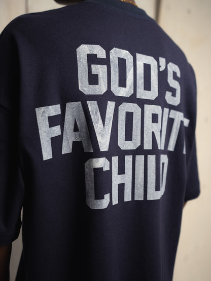 [PRÉ-VENDA] CAMISETA GOD'S FAVORITE CHILD NAVY