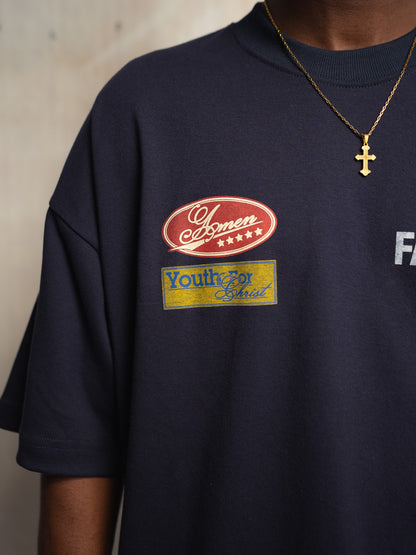 [PRÉ-VENDA] CAMISETA GOD'S FAVORITE CHILD NAVY