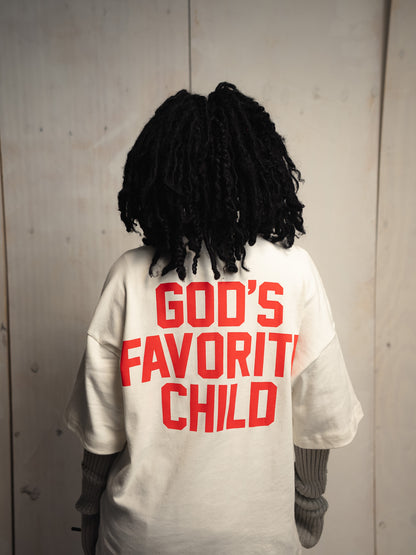 [PRÉ-VENDA] CAMISETA GOD'S FAVORITE CHILD OFF WHITE
