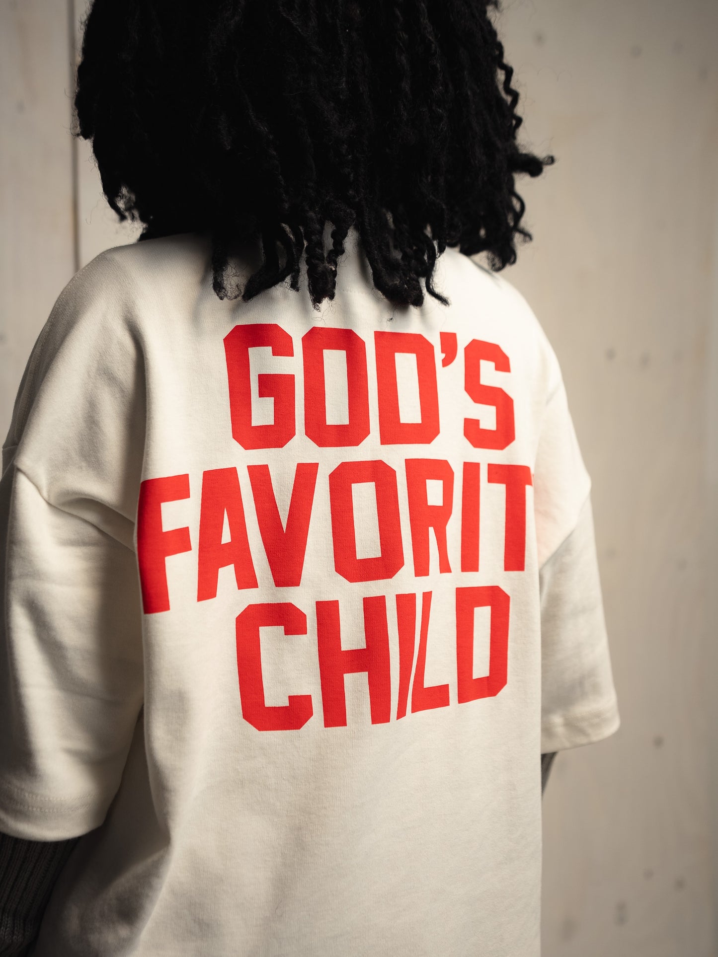[PRÉ-VENDA] CAMISETA GOD'S FAVORITE CHILD OFF WHITE