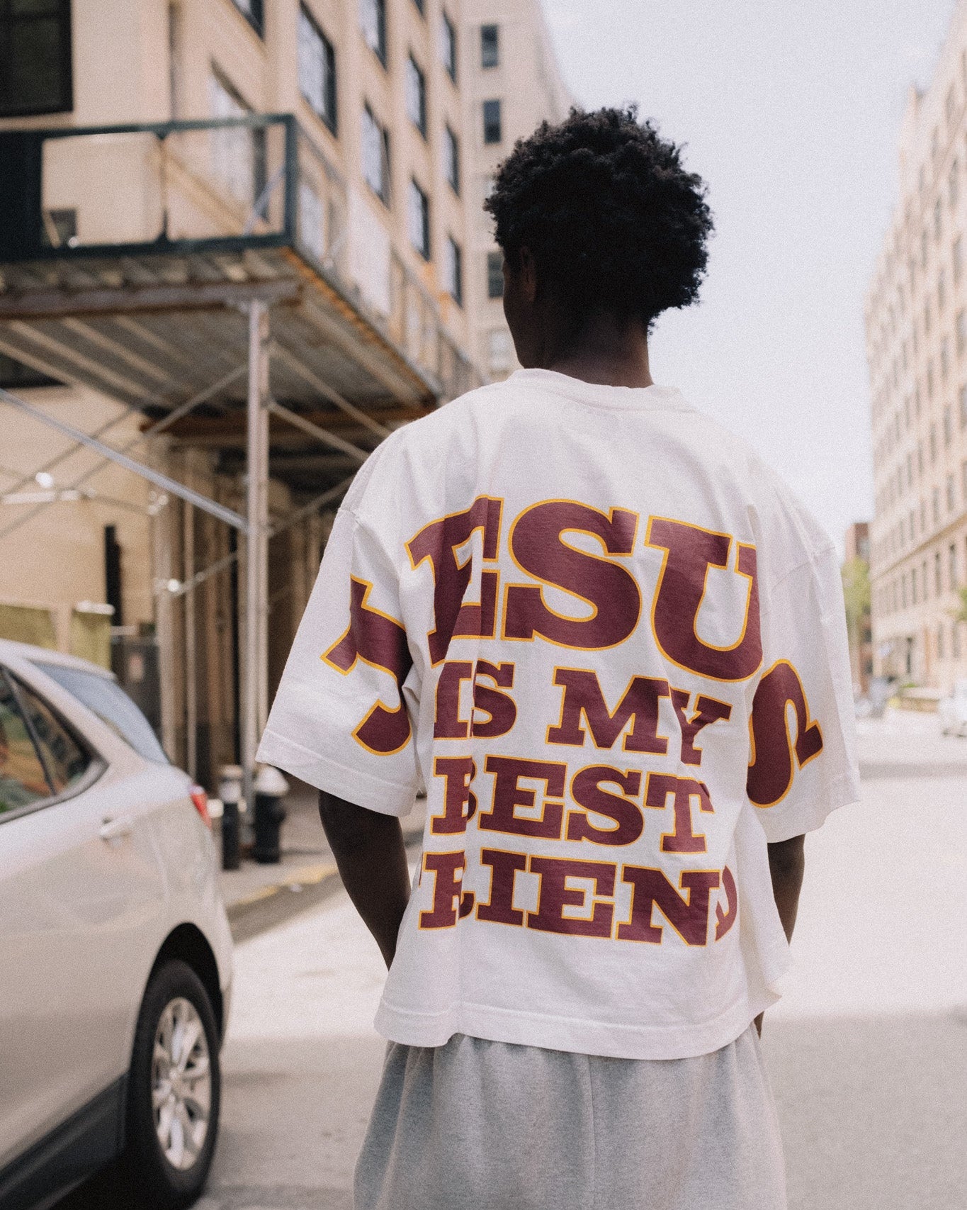[PRE-SALE] JESUS ​​IS MY BEST FRIEND BOXY T-SHIRT V2