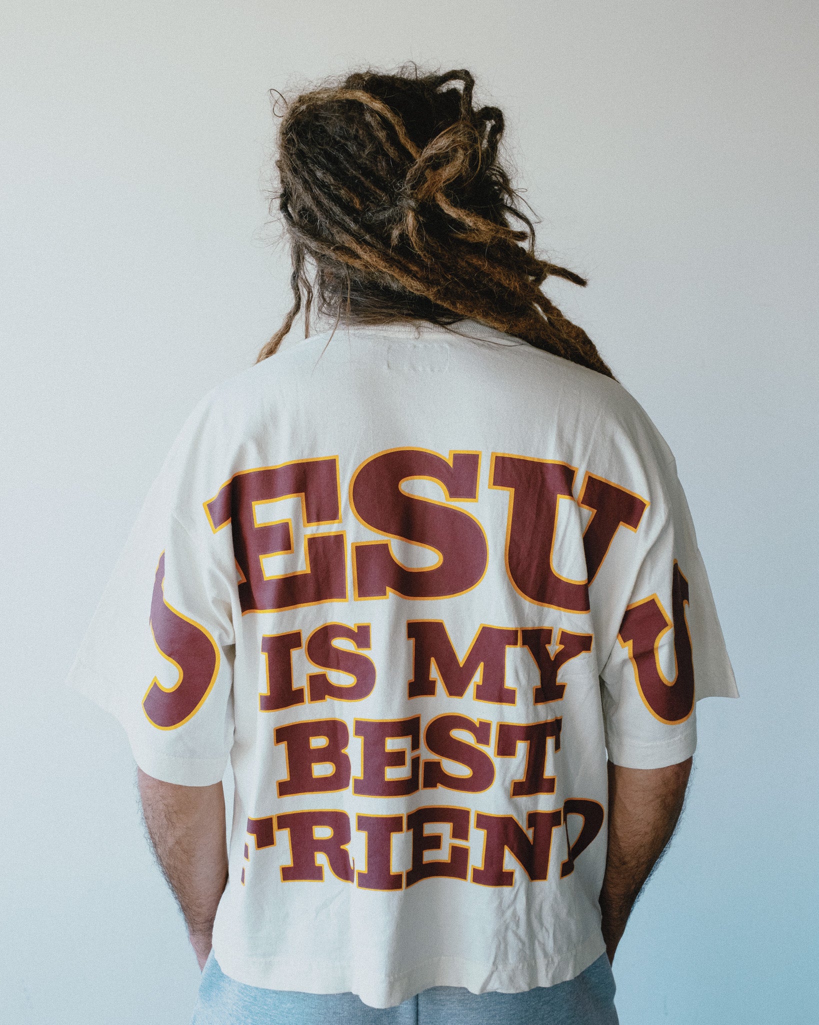 [PRE-SALE] JESUS ​​IS MY BEST FRIEND BOXY T-SHIRT V2