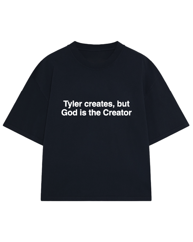 [PRÉ-VENDA] CAMISETA PRETA TYLER CREATES