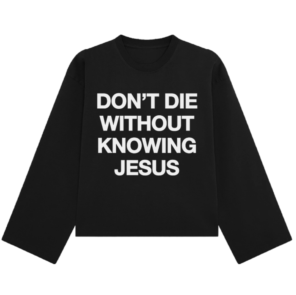 [PRÉ-VENDA] LONGSLEEVE PRETA DON'T DIE